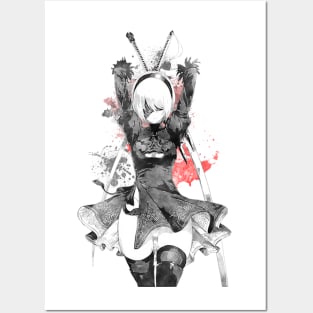 2B ink Posters and Art